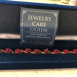 Danbury Mint Collection Bracelet Rose & Gold Brand Mew